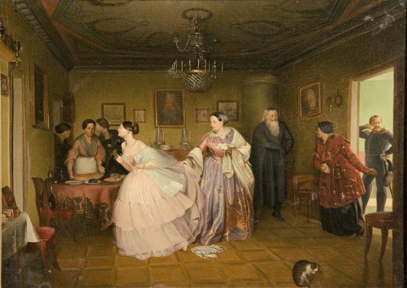 Павел Федотов «Сватовство майора» (1848)