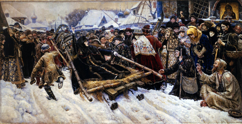 Василий Суриков «Боярыня Морозова» (1887)