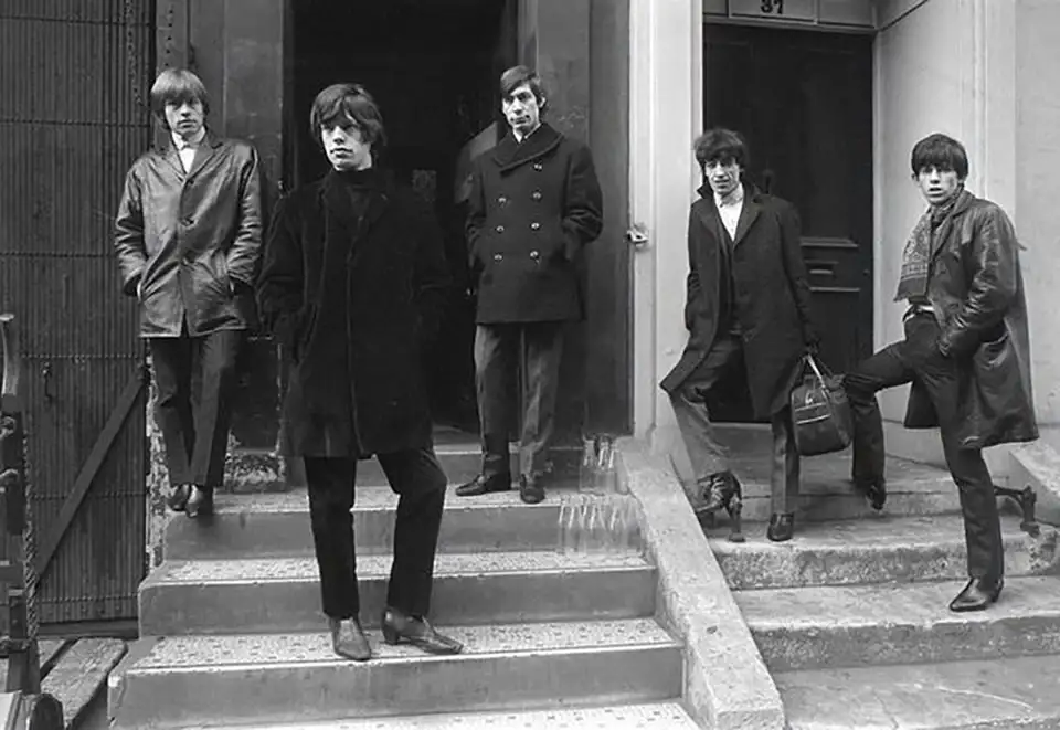 The Rolling Stones, 1963 (photo © Terry O'Neill)