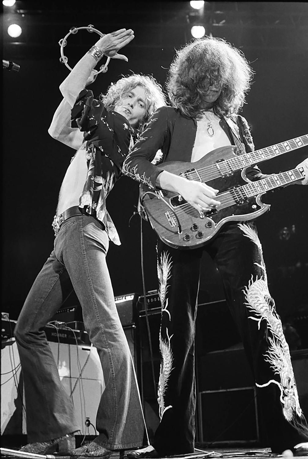 Led Zeppelin, Лос-Анджелес, 1975 (photo © Neil Zlozover)