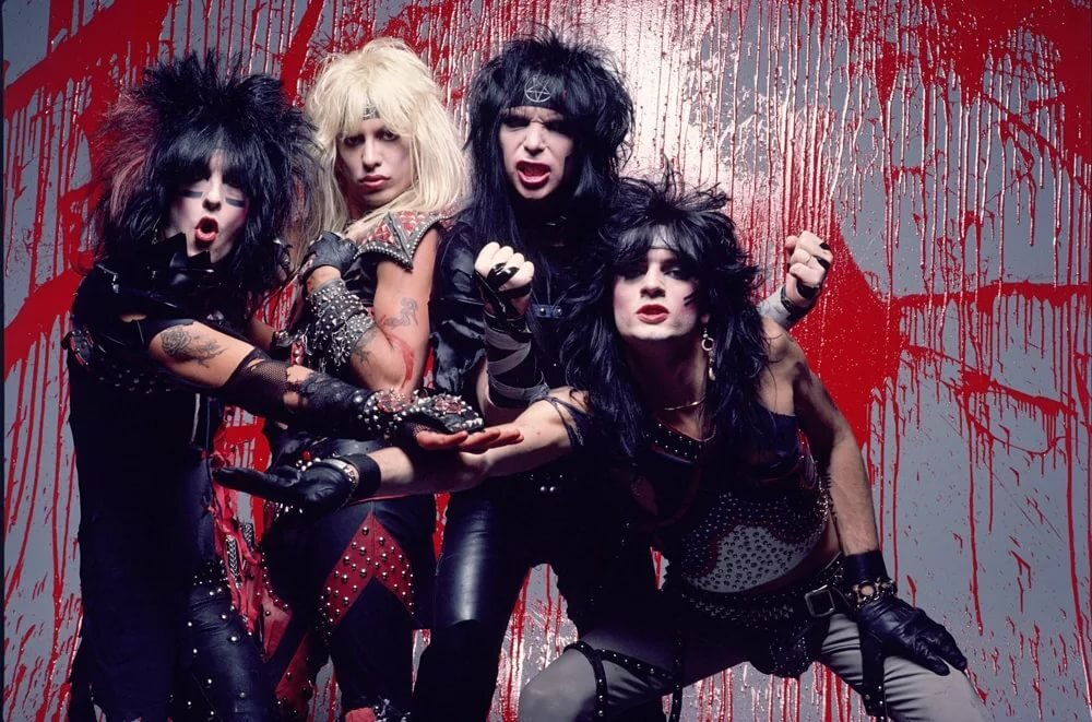 Mötley Crüe, 1984 (photo © Neil Zlozover)