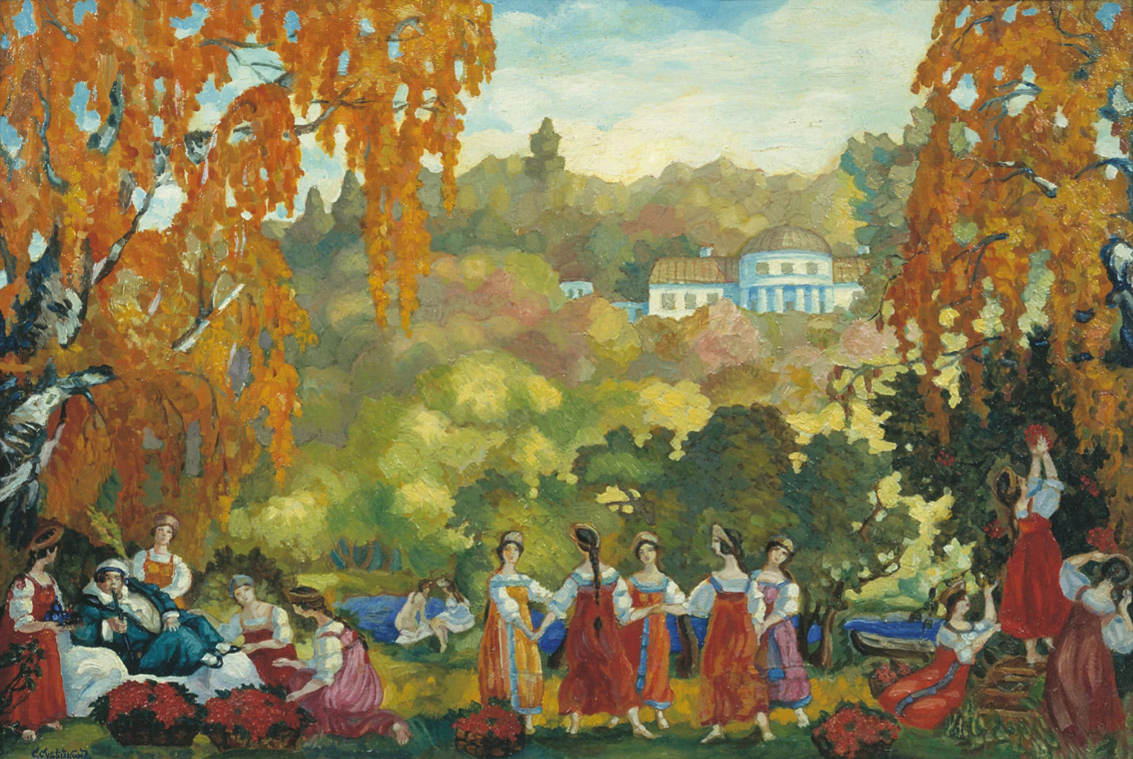 Сергей Судейкин «Бабье лето» (1916)