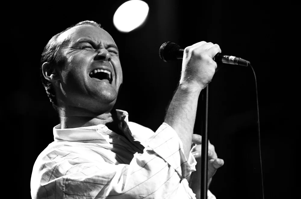 Phil Collins, 1989 MTV Video Music Awards (Photo by Jeff Kravitz/FilmMagic, Inc/Getty Images)